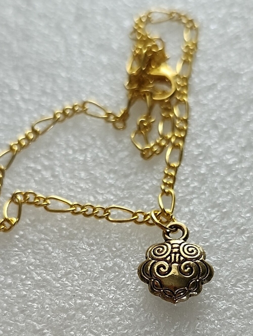 Hand Crafted Gold Filigree Charm Bracelet - Women's Jewelry